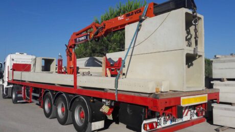 pre massif d implantation pour poteaux beton