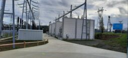 Mur pare-feu en béton pour sécurisation de poste source électrique