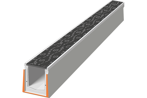 Caniveau technique Haute Résistance Intégrée HRI®XP dalot fonte