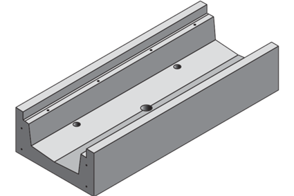 Caniveaux alvéolaires A et B renforcés normalisés
