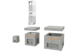 Socle d’ancrage CP-BASE pour borne de recharge électrique