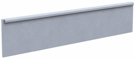 stradal-plaque-de-soubassement-beton-a-demi-couvertine-hauteur-500-pour -cloture-amenagement-exterieur