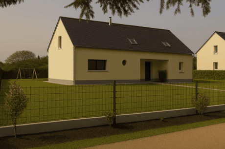 stradal-plaque-de-soubassement-beton-lisse-hauteur-250-et-500-pour -cloture-amenagement-exterieur