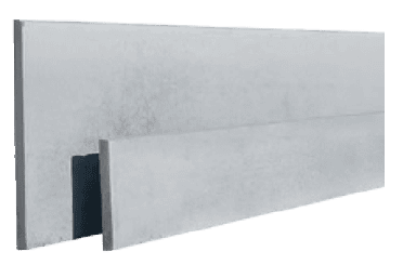 stradal-plaque-de-soubassement-beton-lisse-hauteur-250-et-500-pour -cloture-amenagement-exterieur