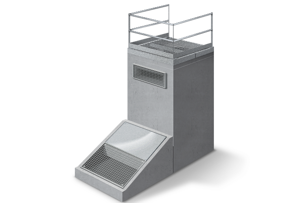 Ouvrage de régulation sur-mesure